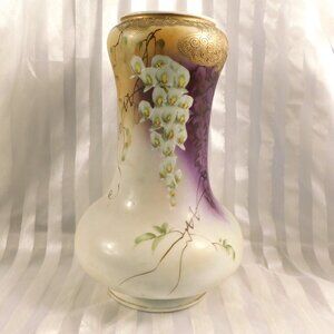Large Hand Painted and Hand Decorated Vase by Imperial Nippon # 26747